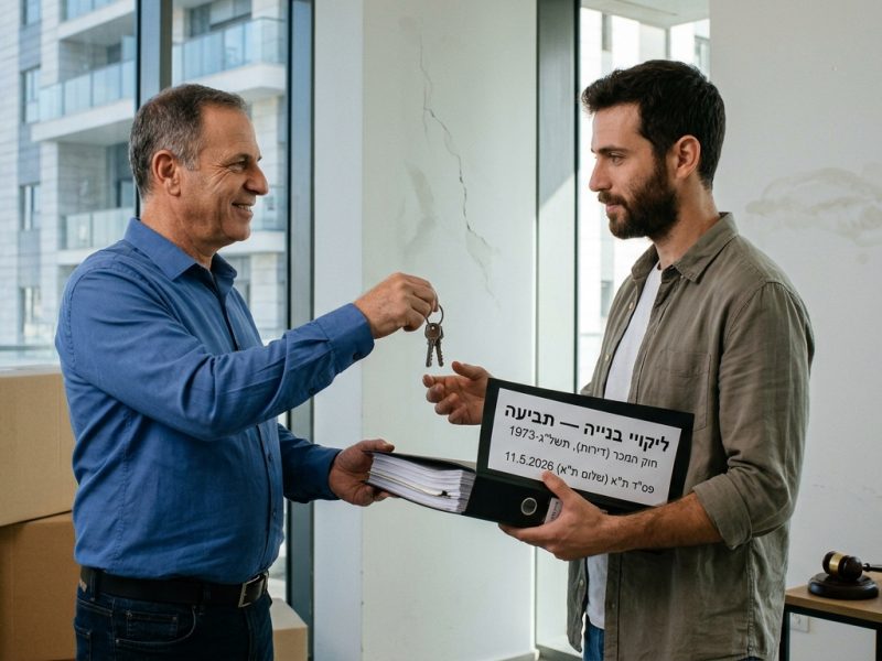 מכרתי את הדירה — האם אפשר עדיין לתבוע ליקויי בנייה?