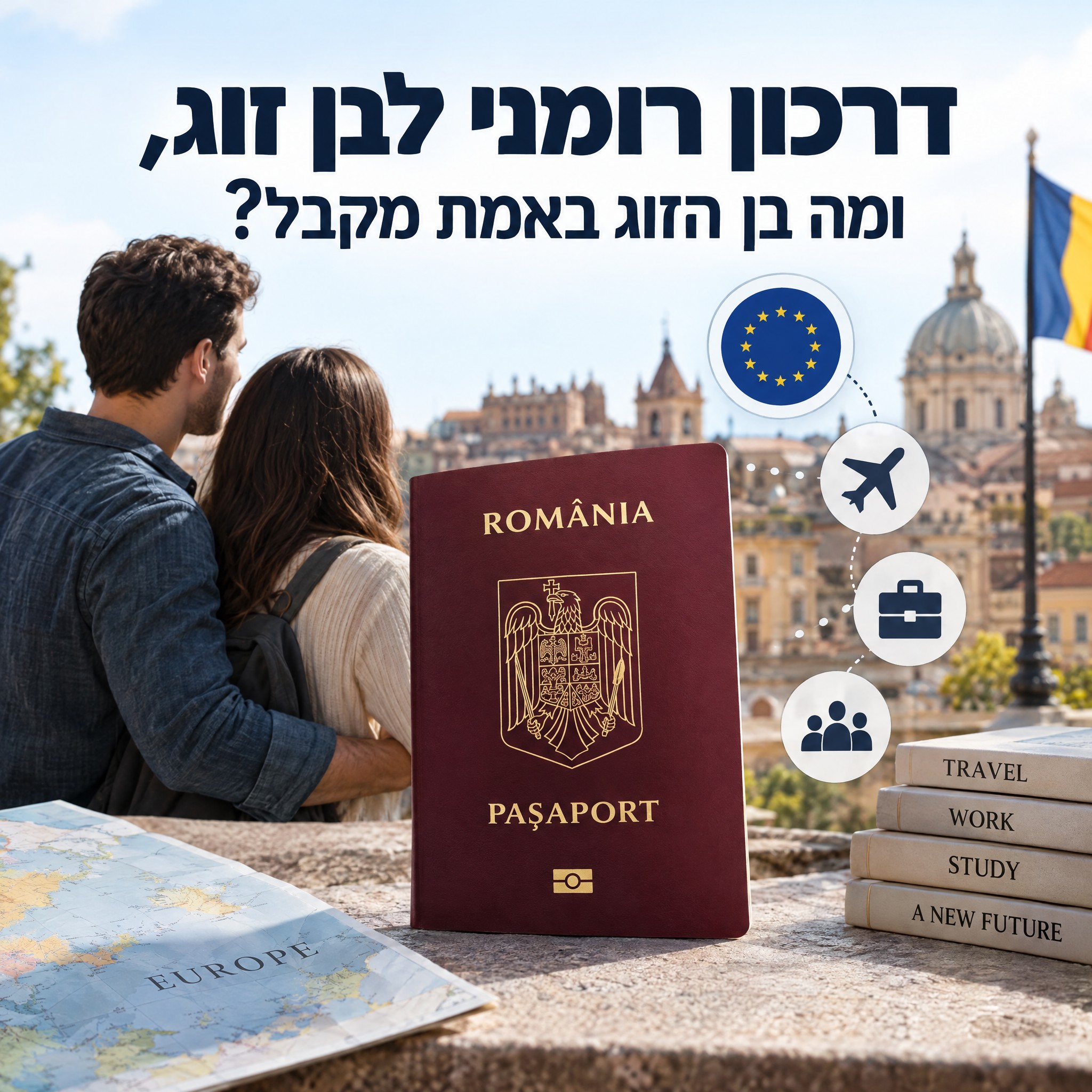 לבן-זוג דרכון רומני לבן זוג, ומה בן הזוג באמת מקבל