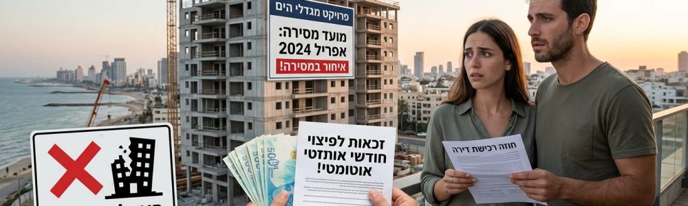 תמונה - איחור במסירת דירה - פיצוי ולא ביטול